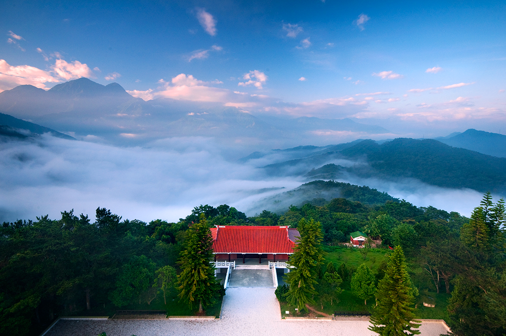 日月潭慈恩塔图示