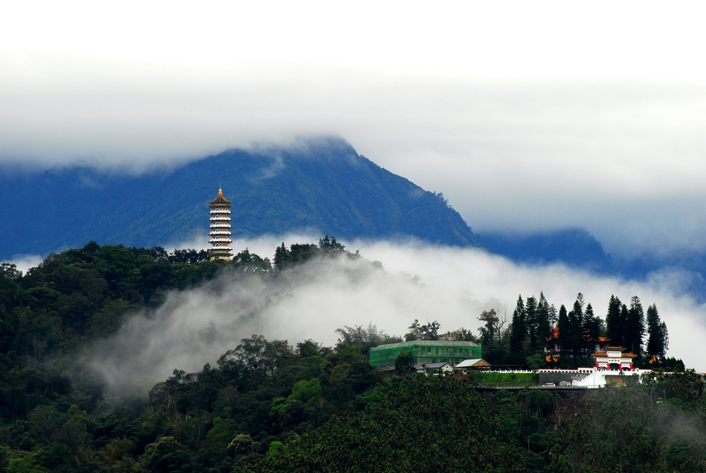 日月潭慈恩塔图示