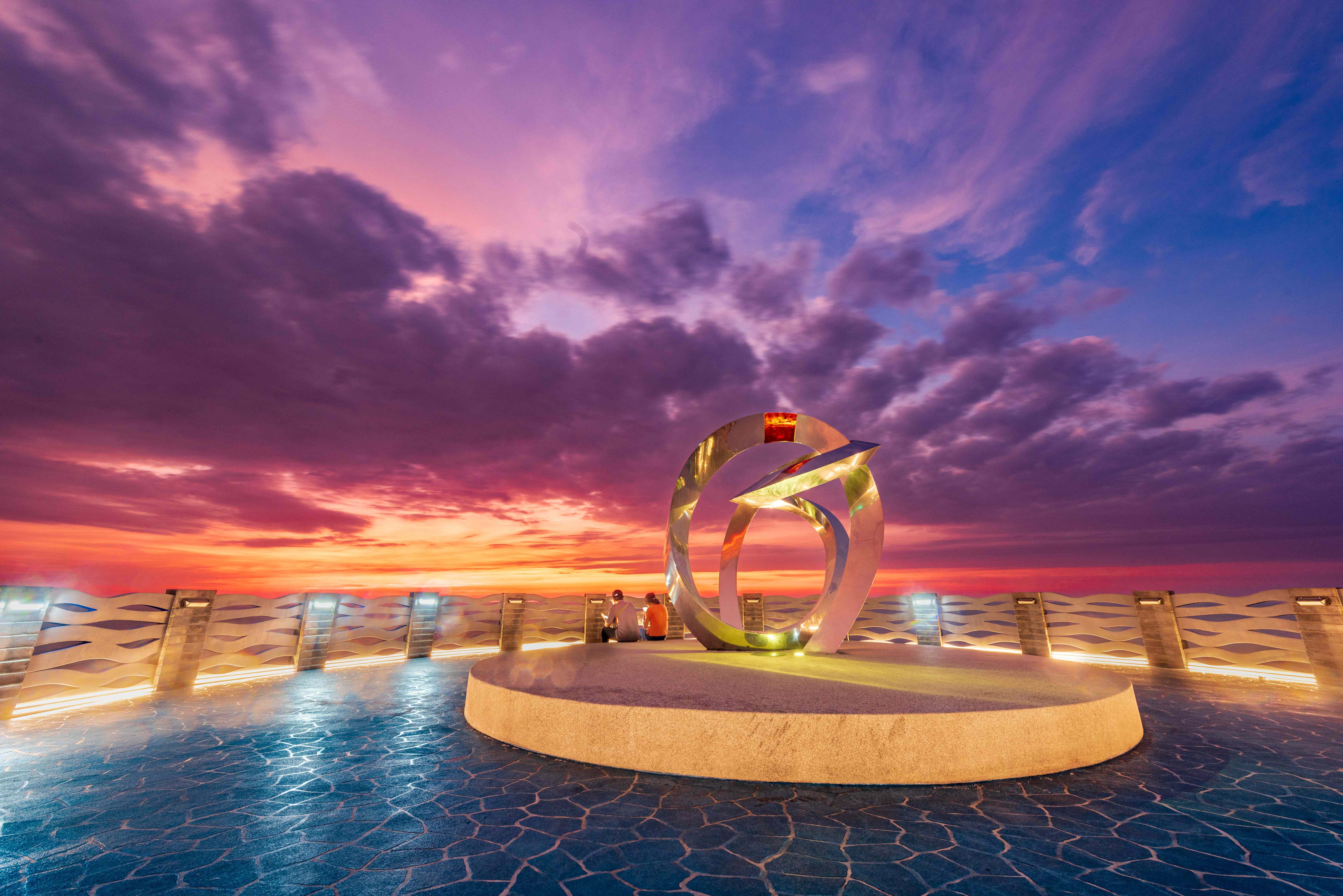 芝兰公园海上景观平台图示