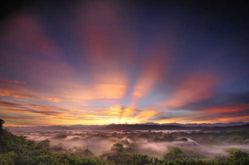 台湾空拍之美图示