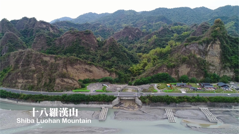 十八罗汉山图示