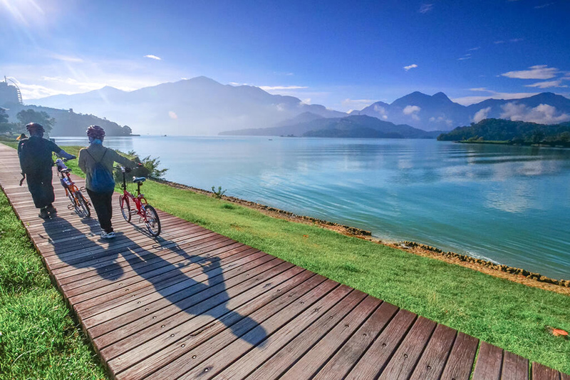 日月潭(水社坝)